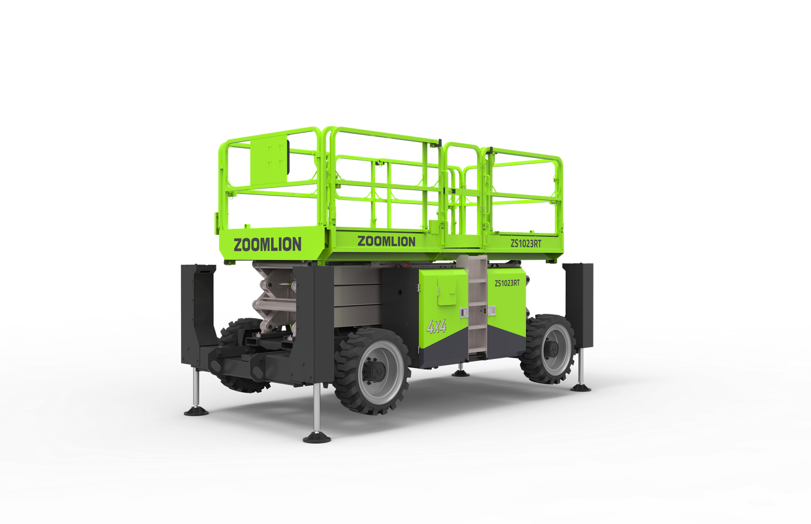 Zoomlion 12 Metre Arazi Tipi Makaslı Platform ZS1023RT